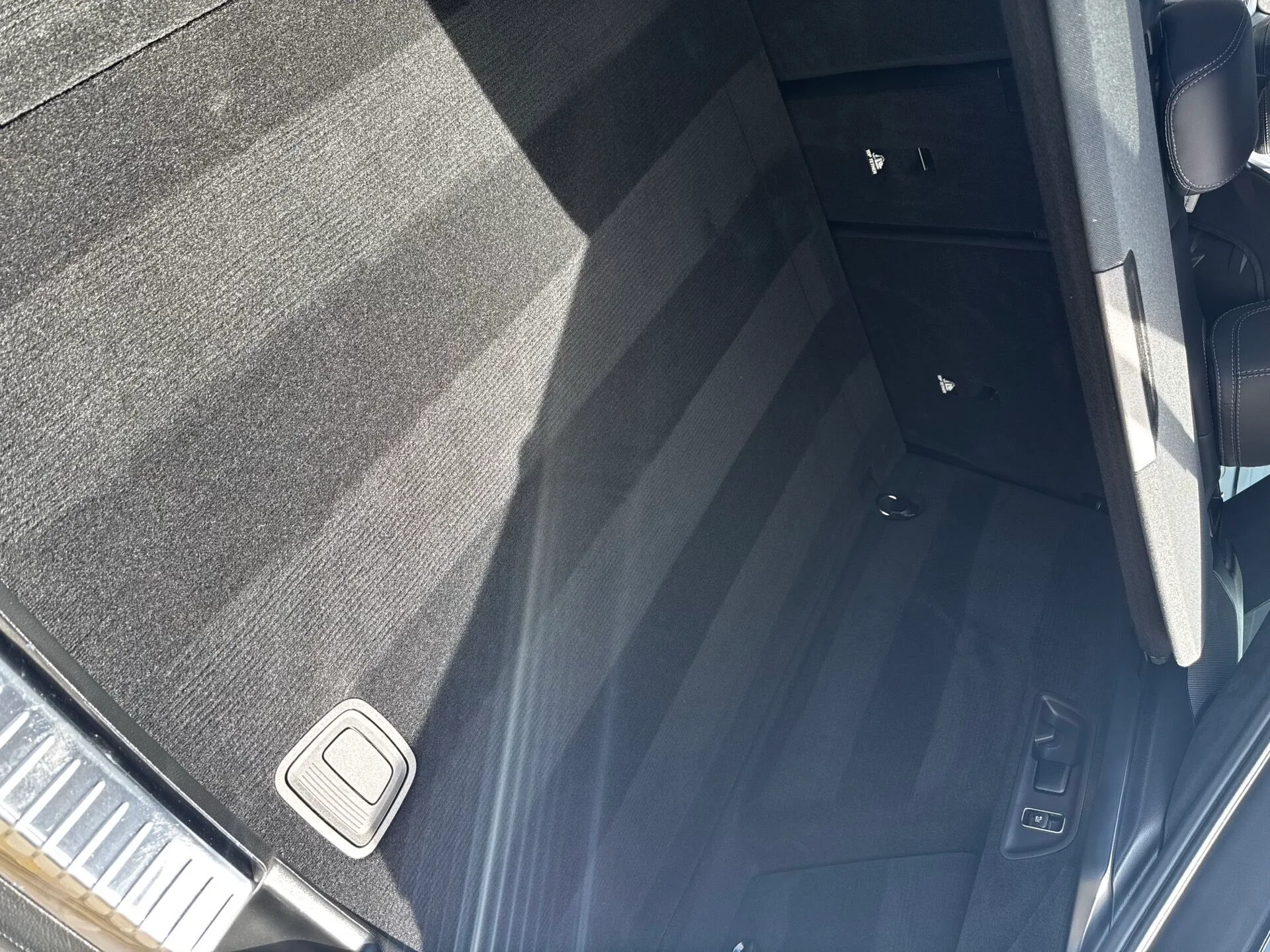 Clean rear cargo area after M&W Mobile Detail interior service Columbia MO